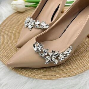NWOT Elegant Rhinestone Shoe Clips
